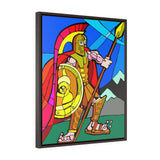 Spartan - Framed Canvas Print